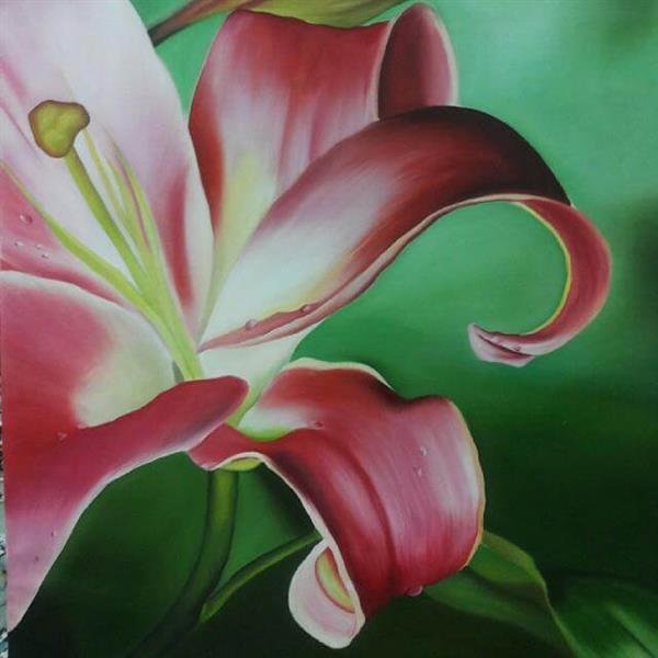  عکس گل نقاشی