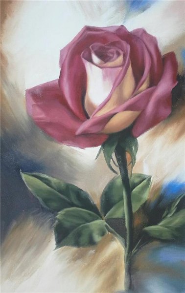  عکس گل نقاشی