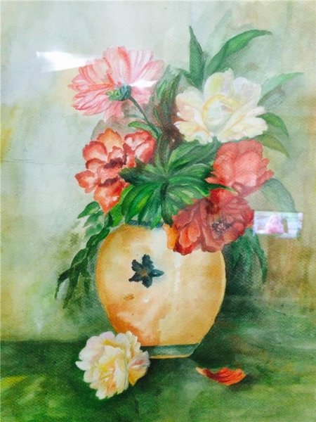  عکس گل نقاشی