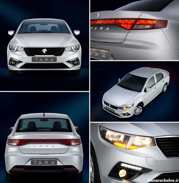  عکس داخل ماشین تارا