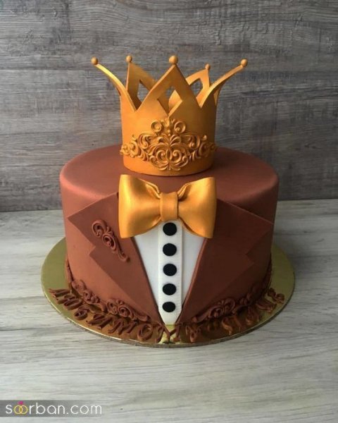  عکس کیک تولد مردانه شیک