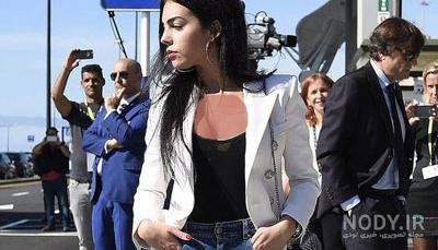  عکس حاملگی جورجینا همسر رونالدو