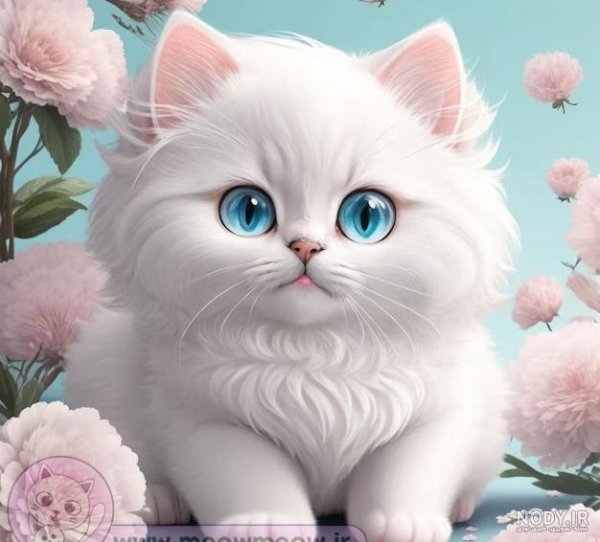  عکس گربه انیمه ای