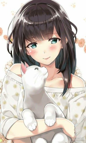  عکس گربه انیمه ای