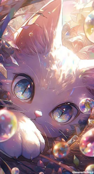  28 عکس گربه انیمه ای کیوت