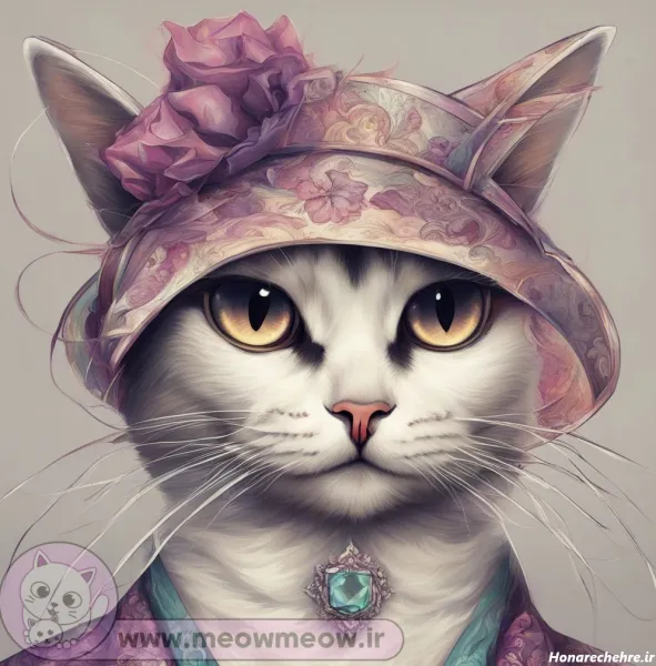  28 عکس گربه انیمه ای کیوت