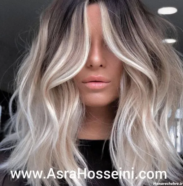  45 عکس از زیبایی موی مشکی با مش استخوانی