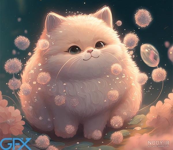  عکس گربه تاو بیو