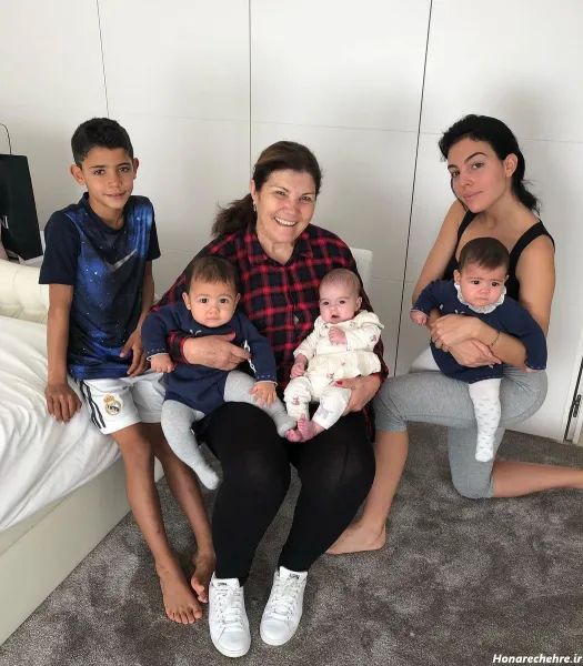  عکس جدید فرزند رونالدو