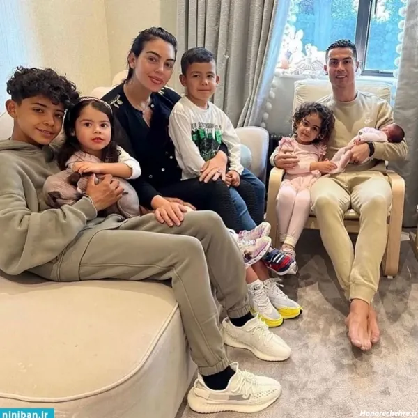  عکس جدید فرزند رونالدو