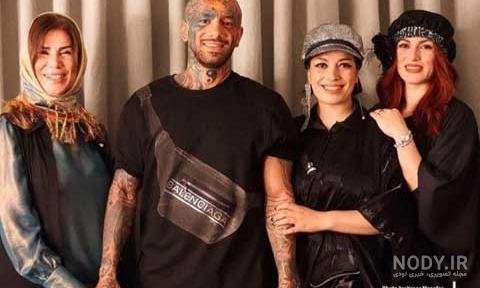  عکس تتلو و مادرش