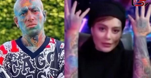  عکس امیر تتلو در حال خالکوبی