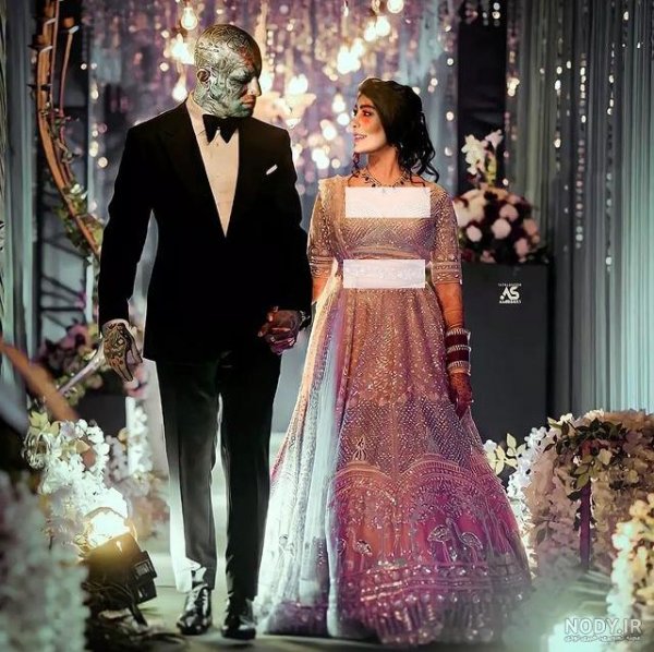  عکس عروسی امیر تتلو و سحر قریشی