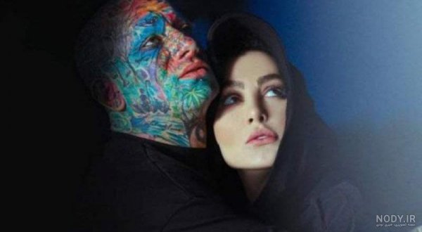 عکس تتلو و سحر قریشی روی تخت