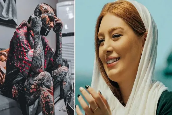 عکس عروسی واقعی سحر قریشی و همسرش