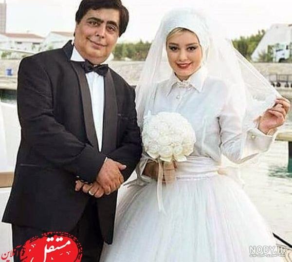  عکس عروسی واقعی سحر قریشی و همسرش