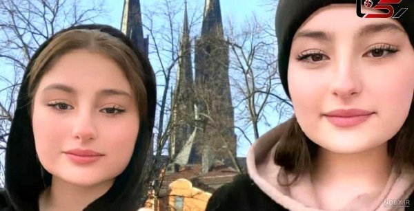  عکس سارا و نیکا در استخر