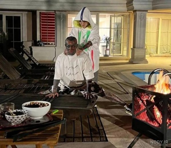  عکس امیر تتلو و دنیا جهانبخت