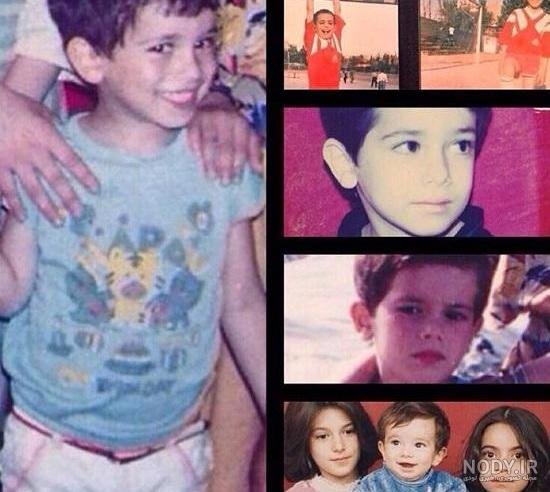 عکس جوانی امیر تتلو