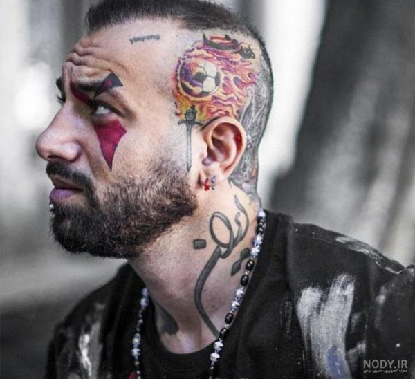  عکس امیر تتلو در حال سیگار کشیدن