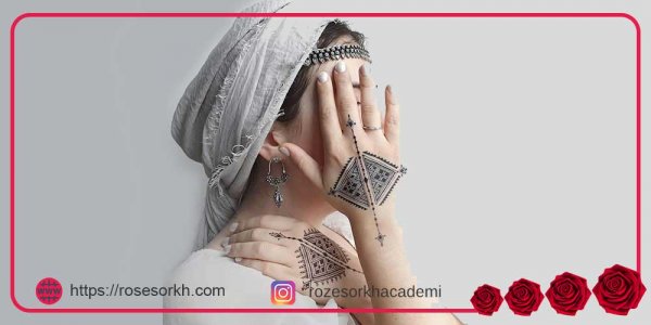  عکس نقش حنا جدید ساده