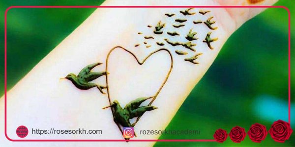  عکس نقش حنا جدید ساده