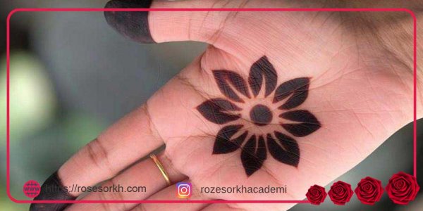  عکس نقش حنا جدید ساده