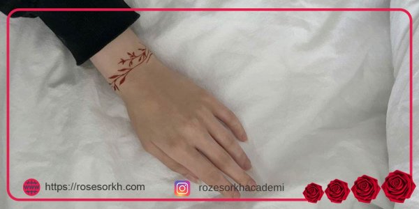  عکس نقش حنا جدید ساده