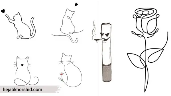  عکس نقش حنا جدید ساده