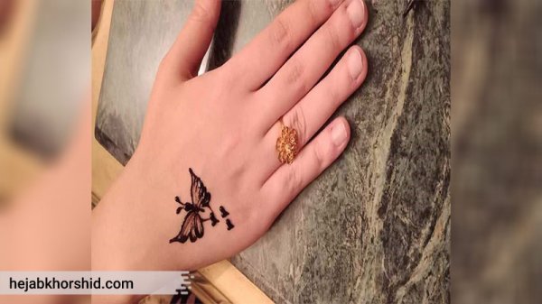  عکس نقش حنا جدید ساده