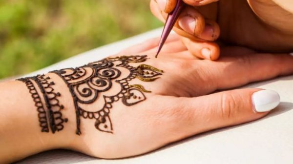  عکس نقش حنا جدید ساده