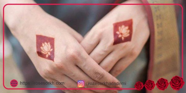  20 عکس نقش حنا ساده دخترانه