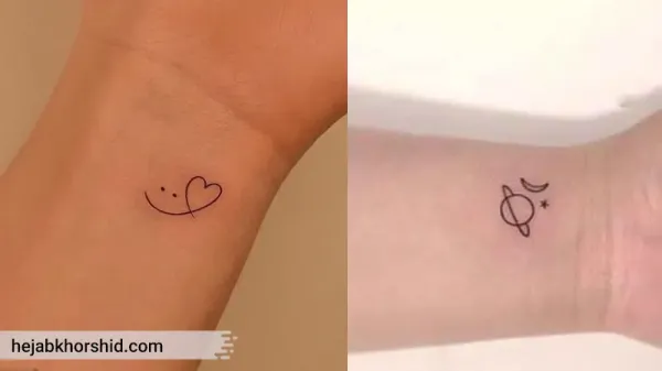  20 عکس نقش حنا ساده دخترانه