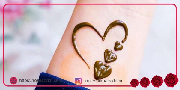  20 عکس نقش حنا ساده دخترانه