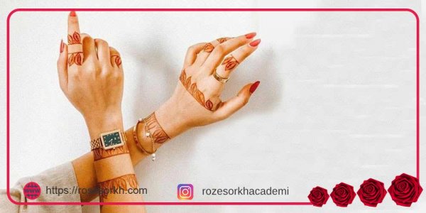  87 عکس نقش حنا جدید دخترانه