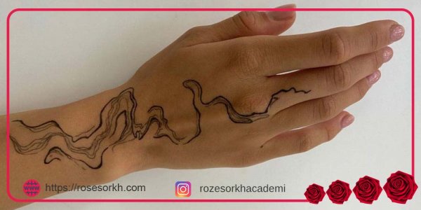  87 عکس نقش حنا جدید دخترانه