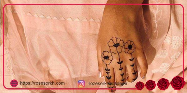  87 عکس نقش حنا جدید دخترانه