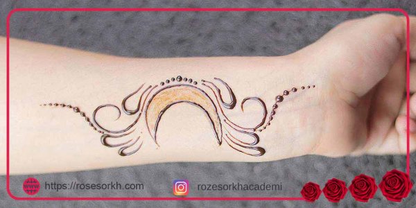  87 عکس نقش حنا جدید دخترانه