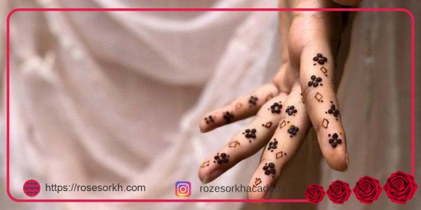  87 عکس نقش حنا جدید دخترانه