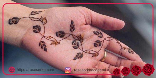  87 عکس نقش حنا جدید دخترانه