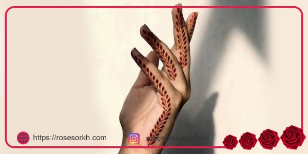  87 عکس نقش حنا جدید دخترانه