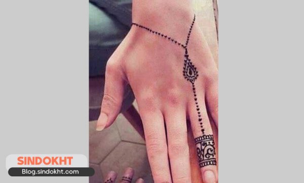  87 عکس نقش حنا جدید دخترانه