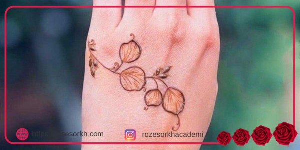  87 عکس نقش حنا جدید دخترانه