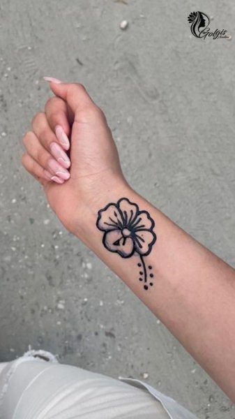  87 عکس نقش حنا جدید دخترانه