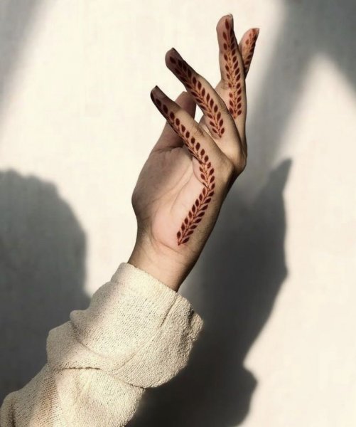  عکس نقش حنا جدید