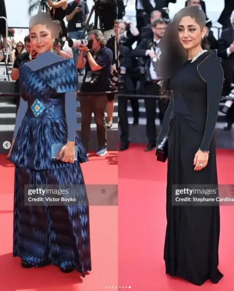  عکس لباس گلشیفته فراهانی در جشنواره کن ۲۰۲۵