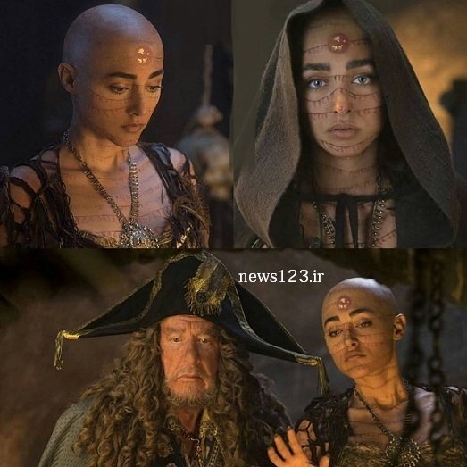 عکس گلشیفته فراهانی در دزدان دریایی کارائیب