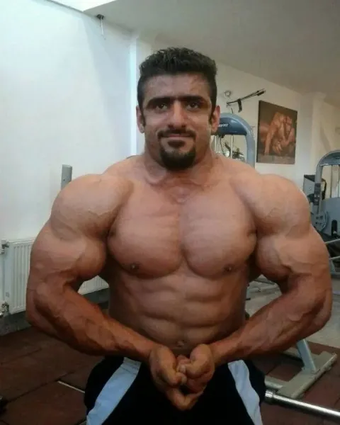  عکس هادی چوپان قبل از بدنسازی
