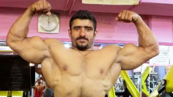  عکس هادی چوپان قبل از بدنسازی