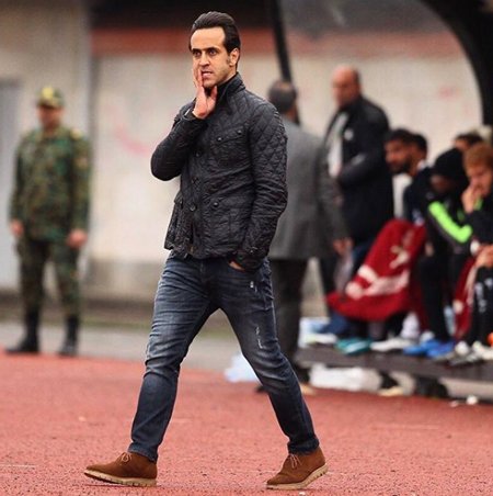  عکس توپ طلای علی کریمی